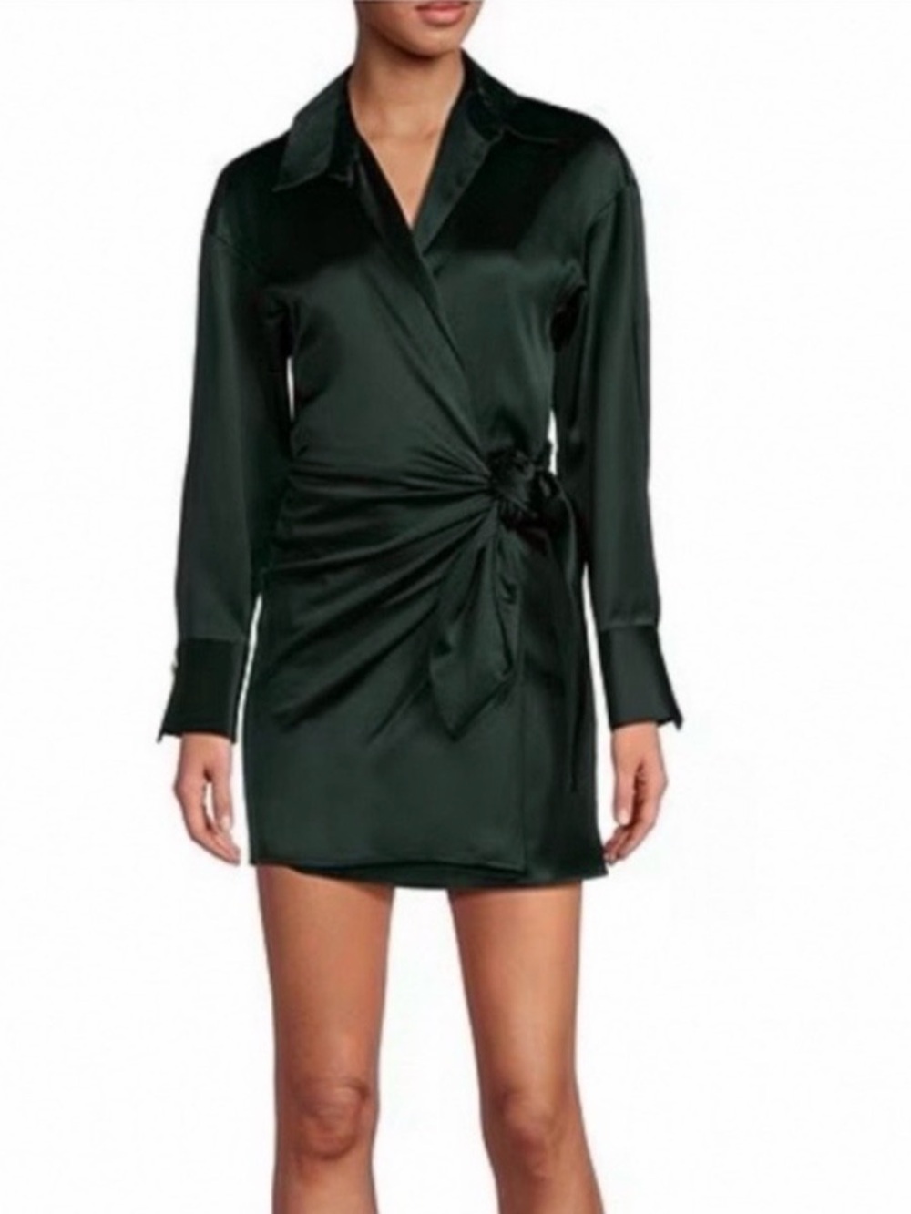 Gianni Bini Emerald Avery Wrap Dress Size 4
